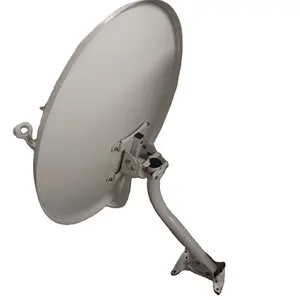 Antena de tv hd de alta qualidade ku60cm/ku65cm/ku90cm, tipo lnb e cabo de recepção de sinal de tv