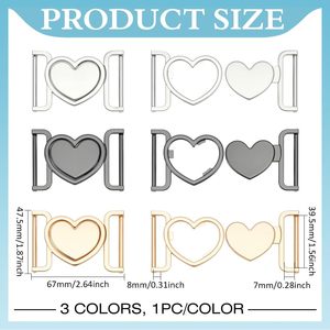 Sets Colors Alloy Belt Buckles Metal Hook Fastening Accessories for <b>Jackets</b> Coats Backpack - Product Image 2