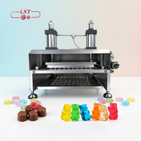 Machine de démoulage de chocolat personnalisable LST, cylindre pneumatique automatique, acier inoxydable 304, compatible lait et eau, utilisation facile