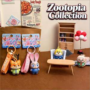 Peluches douces et mignonnes - Jouets en peluche Zoo Judy Nick, porte-clés, tableaux à dessin, pendentifs graffiti, jouets et cadeaux - Product Image 1