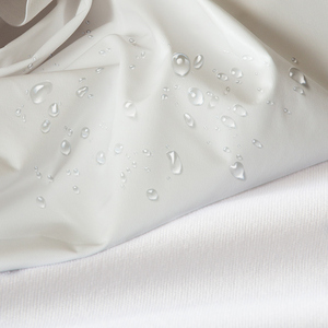 Hypoallergenic Folding Waterproof <strong>Mattress</strong> <strong>Protector</strong> 100% Polyester Knitted Fitted Bed Sheet Style - Product Image 3