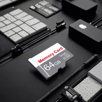 Carte mémoire SD haute vitesse 4 Go 8 Go 16 Go 32 Go 64 Go en plastique U3 Classe 10 pour GPS, appareil photo, téléphone portable, DVR, MP3