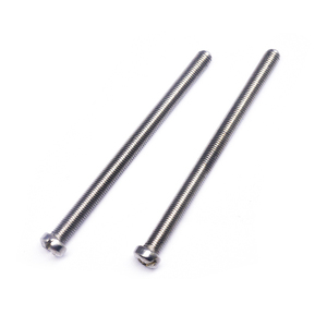 Tornillo de Acero Inoxidable M2.6 de Cabeza Hexagonal, Personalizado de Fábrica, Alta Calidad, Material 304, 70mm de Longitud, Estándar ISO, Superficie Lisa con Zinc - Product Image 1