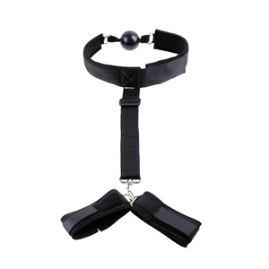Harnais de bondage pour esclaves BDSM, menottes, bâillon, jouets sexuels pour femmes et hommes - Product Image 1