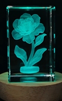 Machine de gravure 3D sur cristal à prix abordable, imprimante laser photo 2D/3D sur cristal pour petites entreprises