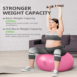 Nhanh chóng bơm văn phòng sinh học bóng mang thai Thụy Sĩ vật lý trị liệu cân bằng ổn định tập thể dục làm việc ra Pilates Yoga bóng - Product Image 3