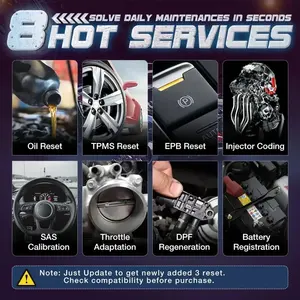 Nuevo - <span class=keywords><strong>LAUNCH</strong></span> <span class=keywords><strong>X431</strong></span> <span class=keywords><strong>CRP129E</strong></span> PLUS Herramienta de Diagnóstico Completo para Automóviles con 8 Servicios de Reinicio, OBD OBD2, Escaneo Automático de VIN, Prueba de Batería - Product Image 4