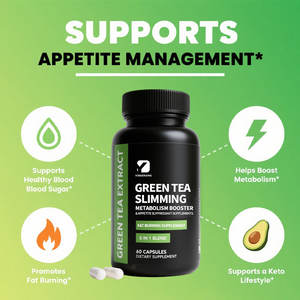 Oem/odm מפעל תה ירוק מותאם אישית תה ירוק simming קפסולות חילוף החומרים המאיץ & תיאבון תוספי תזונה מדכאי - Product Image 4