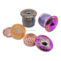 Nouveau broyeur d'herbes en alliage de Zinc de conception UFO pour les produits de magasin de fumée grossiste de tabac accessoires de fumer broyeur