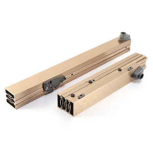 Rail de table en alliage d'aluminium Étagère pliante Support de table à manger Roulement à billes Meubles Glissière <span class=keywords><strong>invisible</strong></span> - Product Image 6