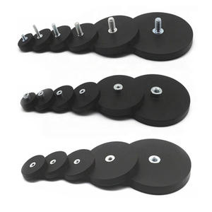 Aimant enduit de caoutchouc de néodyme en gros de haute Performance aimant de manteau en caoutchouc personnalisé avec le placage en caoutchouc noir imperméable - Product Image 6