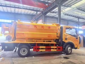 Veículo de sucção de esgoto e limpeza de 150-170 cavalos de potência - veículo de sucção de esgoto para ruas urbanas - Product Image 5