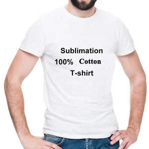 MIDA Blank Plaintable 260 g T Shirt Custom Logo Printing Promotional Tshirt Sublimation White Graduation Mixed Size Tshirts