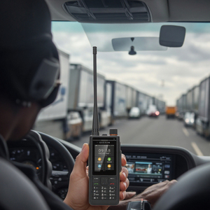 Quansheng max 11 Android hệ thống thông minh cầm tay 4 gam PoC + DMR + Analog Walkie Talkie đài phát thanh di động GPS - Product Image 1