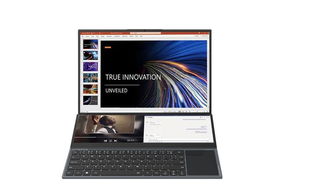 Samson Dual Screen Touch Laptop Intel Core i7 IPS Display 16GB RAM 1TB SSD Business Notebook