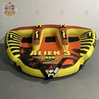 Canapé gonflable en PVC Nova pour 3 personnes, avec pompe à air et corde, pour les sports nautiques