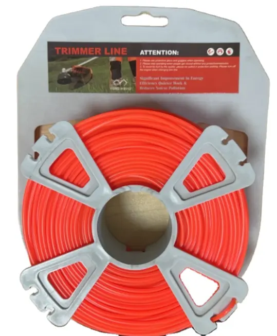 Grass Trimmer Line 2mm Nylon Round Rope Weed Trimmer Line for Garden Grass Cutting and Trimming
