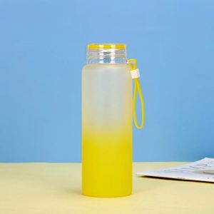 Bouteille en verre dégradé moderne et élégante de 500 ml pour le bureau de direction - Product Image 1