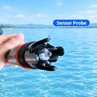 Capteur de pH/ORP d'eau en ligne avec cellule de débit RS485 Modbus IoT, moniteur de qualité de l'eau sans fil