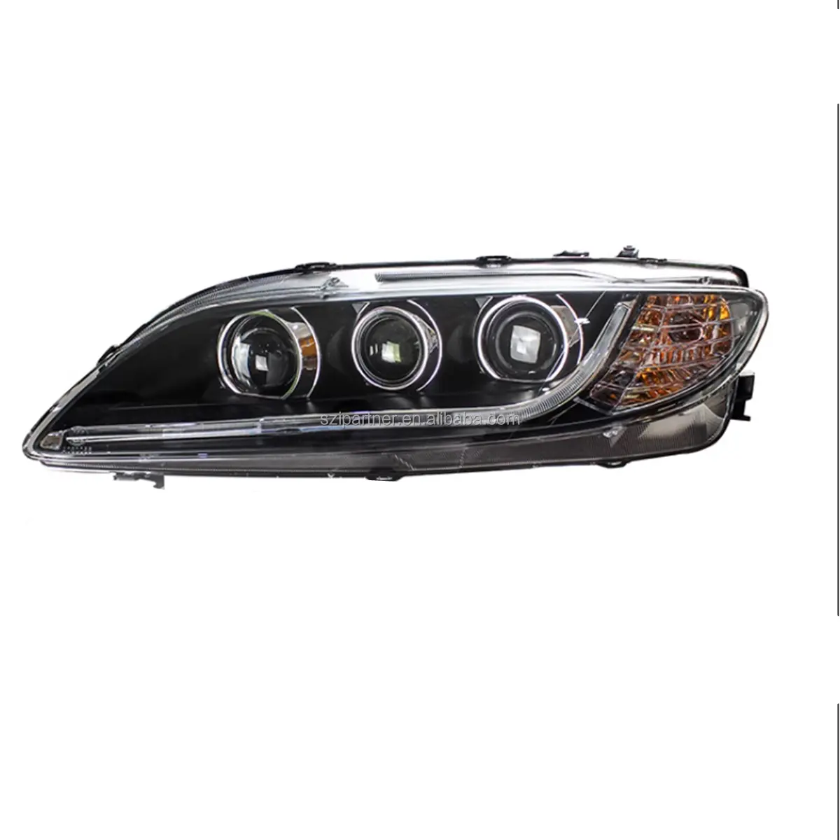 Faros delanteros para Mazda 6 LED Head Lamp Angel Eye LED Daytime Running Light2004-2012