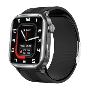Jam Tangan Pintar TK66 Terbaru 2025 dengan Layar AMOLED <span class=keywords><strong>2</strong></span>,06 inci, NFC, Panggilan Darurat SOS, ECG, Kesehatan, Airbag, Pengukur Tekanan Darah untuk Pria - Product Image 1