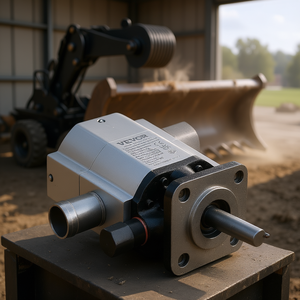 Pompe hydraulique Vevor 11 GPM 3000 PSI 2 étages, entrée 1 pouce, pour fendeurs de bûches et déneigeurs - Product Image 2