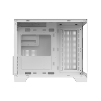 Boîtier PC AntarcChill personnalisé, nouveau boîtier de tour moyen pour ordinateur, avec façade en verre blanc, pour jeux PC, boîtier M-ATX, boîtiers d'ordinateur pour jeux, ordinateur de bureau