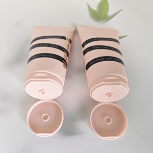 หลอดบรรจุภัณฑ์พลาสติกแบบนิ่มสัมผัสนุ่มสำหรับเครื่องสำอาง พร้อมฝาปิดแบบพลิกสั้น สำหรับครีมบลัชออน ครีมทาตัว และครีมอาบน้ำ รับผลิตแบบ OEM พร้อมโลโก้ตามสั่ง - Product Image 6
