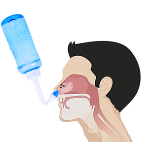 Irigator hidung, botol cuci kapasitas 500ml, irigator hidung Pot Neti untuk irigasi Sinus - Product Image 3