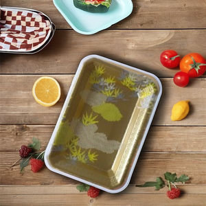 Экологичный одноразовый поднос из пенопласта для свежей курицы, говядины, фруктов, мяса, орехов, закусок, перерабатываемые ящики для хранения - Product Image 5