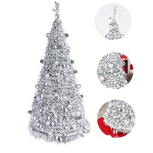 Фабрика SHUANGYUAN: Новинка! Расширяемая новогодняя елка из ПВХ с эффектом снежного покрытия для домашнего праздничного декора (Arbol De Navidad) - Product Image 5