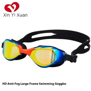 Gafas de natación para adultos de alta definición, diseño antivaho impermeable, Marco galvanizado, <span class=keywords><strong>Shopee</strong></span> transfronterizo, venta al por mayor - Product Image 4