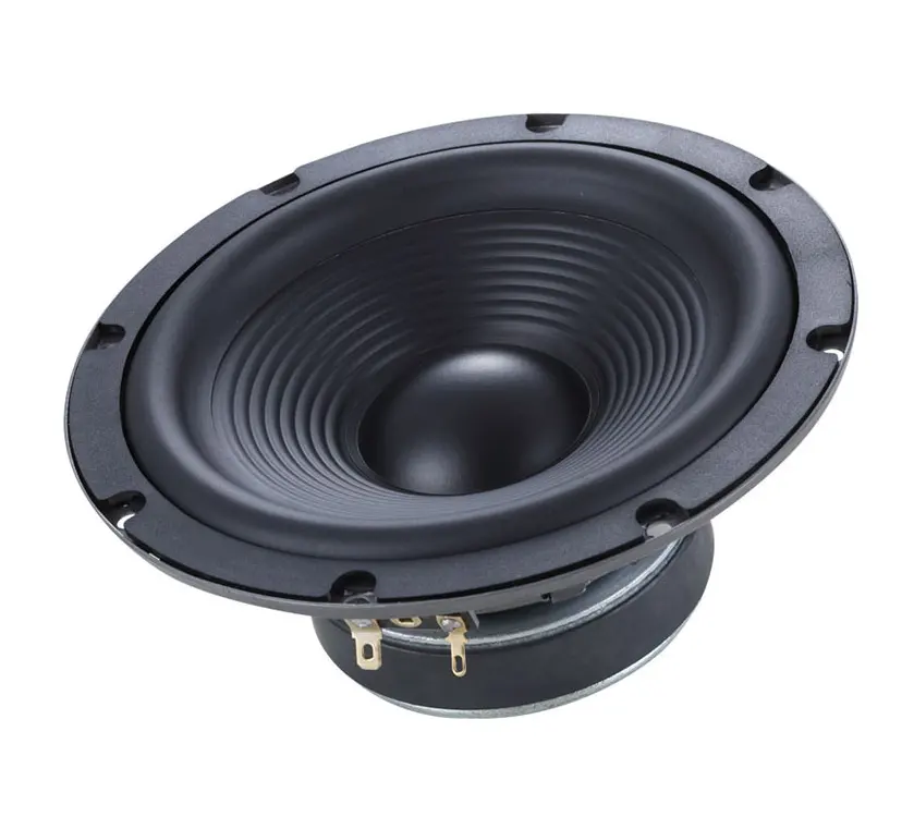 Speaker Bass Jangkauan Penuh 6.5 Inci, Suku Cadang Speaker Audio Bertenaga 4ohm 8ohm 20W