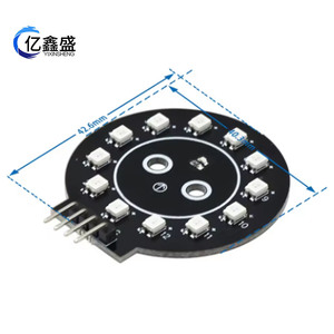 Module de roue chromatique LED RGB 12 mm pour Arduino ESP32 51 Kits de programmation de microcontrôleurs Application d'éclairage - Product Image 4