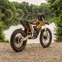 Motocross électrique tout-terrain Yozma Style 9000W, 72V60Ah, vitesse maximale de 110 km/h, autonomie de 100 km, frein à disque double