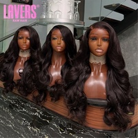Peluca de Cabello Humano Vietnamita Virgen SDD, Rizos Voluminosos, Densidad 250%, Sin Pegamento, Lista para Usar, Encaje Frontal HD 13x6, Precortada y Predecolorida
