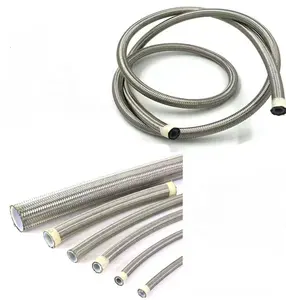 Cost-effective Ptfe Corrugated Hose For Teflon Hoses Stainless Steel Wire Braiding High Pressure Hose