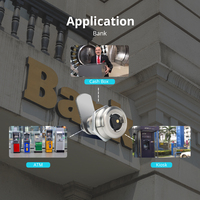 Boîte de retrait bancaire à grande vitesse avec technologie avancée anti-destruction