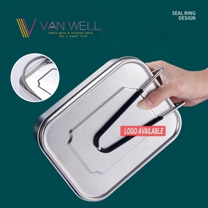 Bento Lunch Box Stainless Steel 800 Ml Metal Bento Lunch 800 Ml Metal Bento Lunch Box Leakproof Stainless Steel Lunch Box With Compartment For Kids Adults