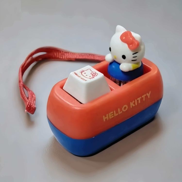 Llavero antiestrés de Hello Kitty