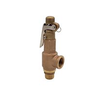 1/2 \ "soupape de sécurité d'air haute pression en laiton pour chaudière ressort à vapeur connexion filetée à levage complet média d'eau