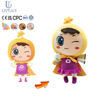 UYEAH OEM/ODM – Nouveauté : Peluches personnalisées en forme d'arachide, faible MOQ, adorables animaux en peluche, jouets en peluche de dessin animé, cadeau de marque