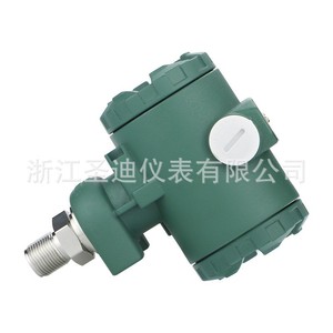 Custom-designed cast aluminum housing SD-2088 water, gas, and hydraulic <b>gauge</b> with stainless steel connector, explosion-proof - Product Image 3