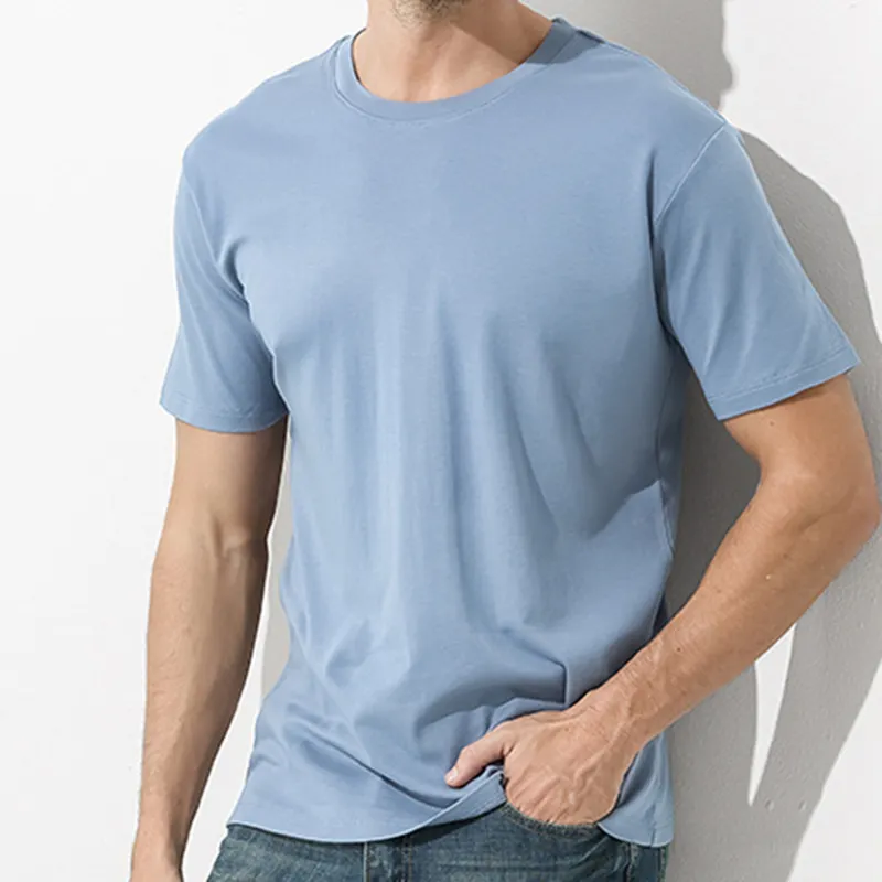 T-shirt surdimensionné de luxe en coton vierge de qualité supérieure T-shirt pour hommes de grande taille T-shirt graphique imprimé de Logo de marque personnalisé