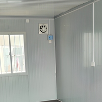 Maison conteneur modulaire en acier démontable, abri portable pour bureau, hôtel ou chantier