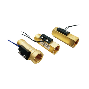 Interruptor de flujo de agua magnético de cobre Tubo de 20mm 1/4 "1/2" 3/4 "1" Tamaños Bomba de refuerzo de interruptor de flujo de agua para flujos de 1,0/0,8/1.5LDM - Product Image 1