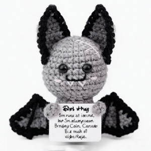 Poupées animales en crochet tricotées à la main, super douces, écologiques, rembourrage en coton PP, énergie émotionnelle <span class=keywords><strong>positive</strong></span>, poupée anti-stress - Product Image 2