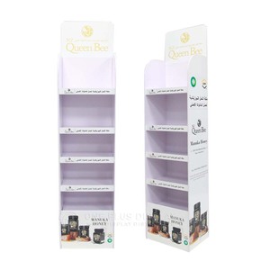 Tùy Chỉnh Có Thể Gập Lại Thân Thiện Với Môi Tông Sóng Giấy Hiển Thị Đứng Tầng Móc Bán Lẻ Cửa Hàng Điện Thoại Phụ Kiện Dễ Dàng - Product Image 3