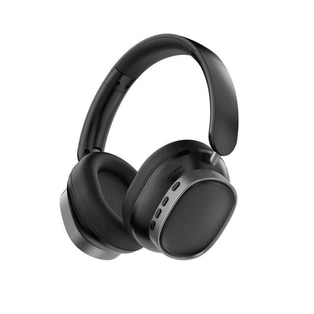 Wireless Headphones Manufacturer On-Ear Headphones Stereo OEM Headphones Foldable Design with Digital Display