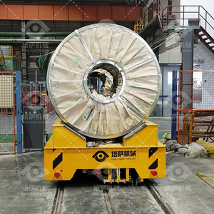 Carrello di Trasferimento da 50 Tonnellate a Buon Prezzo per Bobine d'Acciaio, Veicolo Guidato su Rotaia per Officina con Sistema Ferroviario - Product Image 3